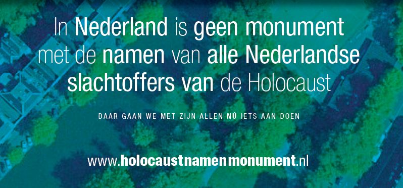 Adopteer een naam op Holocaust Namenmonument