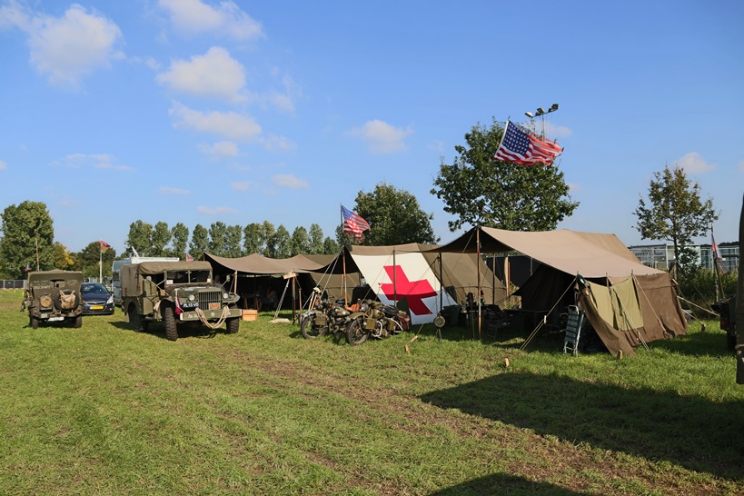 Fotoverslag opbouw Basecamp Veghel