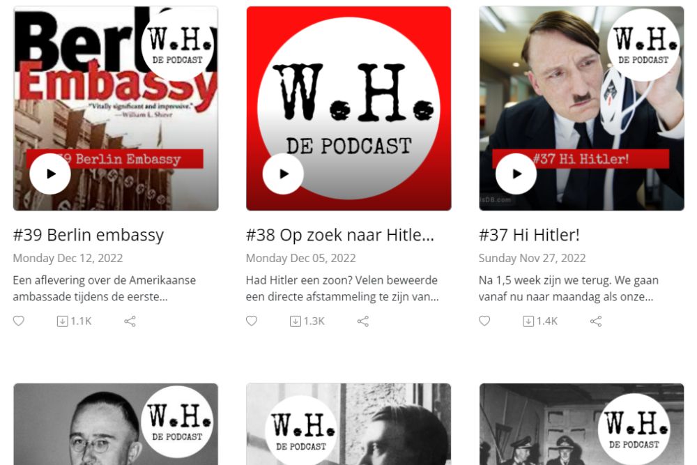 Wegens Hitler, een podcast over meer dan Hitler