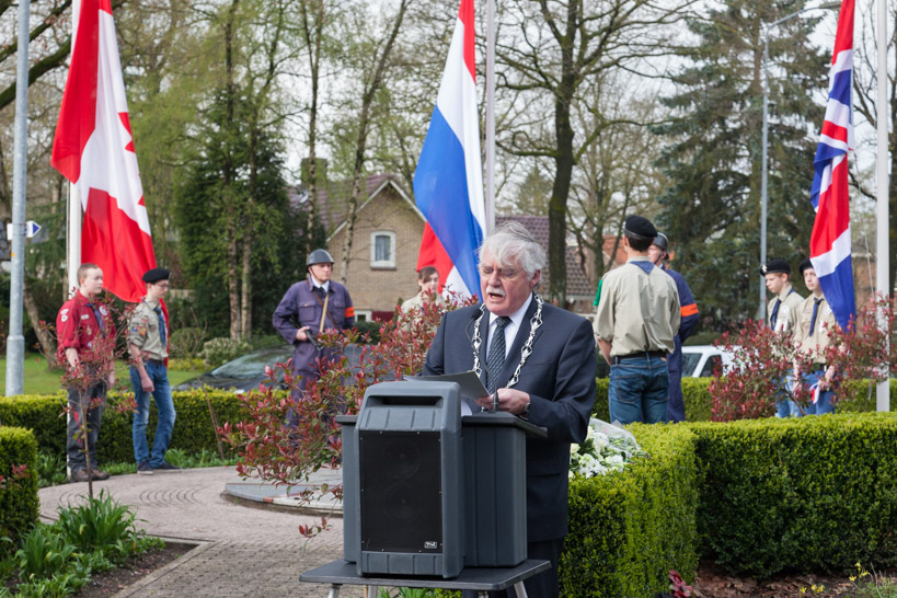 Herdenking Bevrijding Ede 16 april 2016