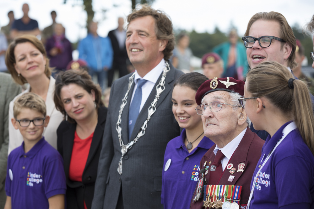 Photo Report Unveiling of the Landmark at Ginkel Heath