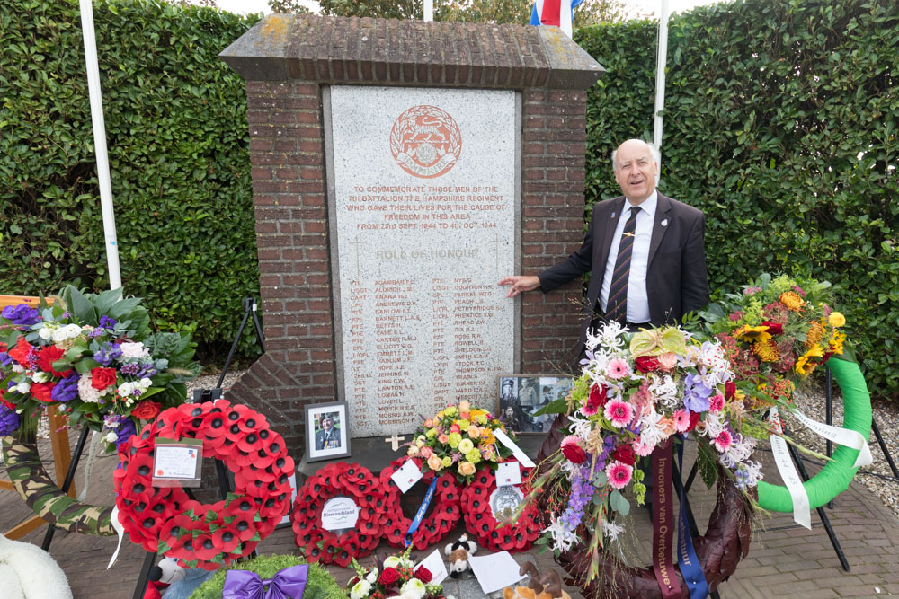 Fotoreportage herdenking 7e Bataljon Hampshire Regiment Driel