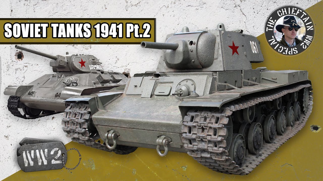 World War 2 Youtube Series - Tanks of the Red Army in 1941: Medium and Heavy Tanks