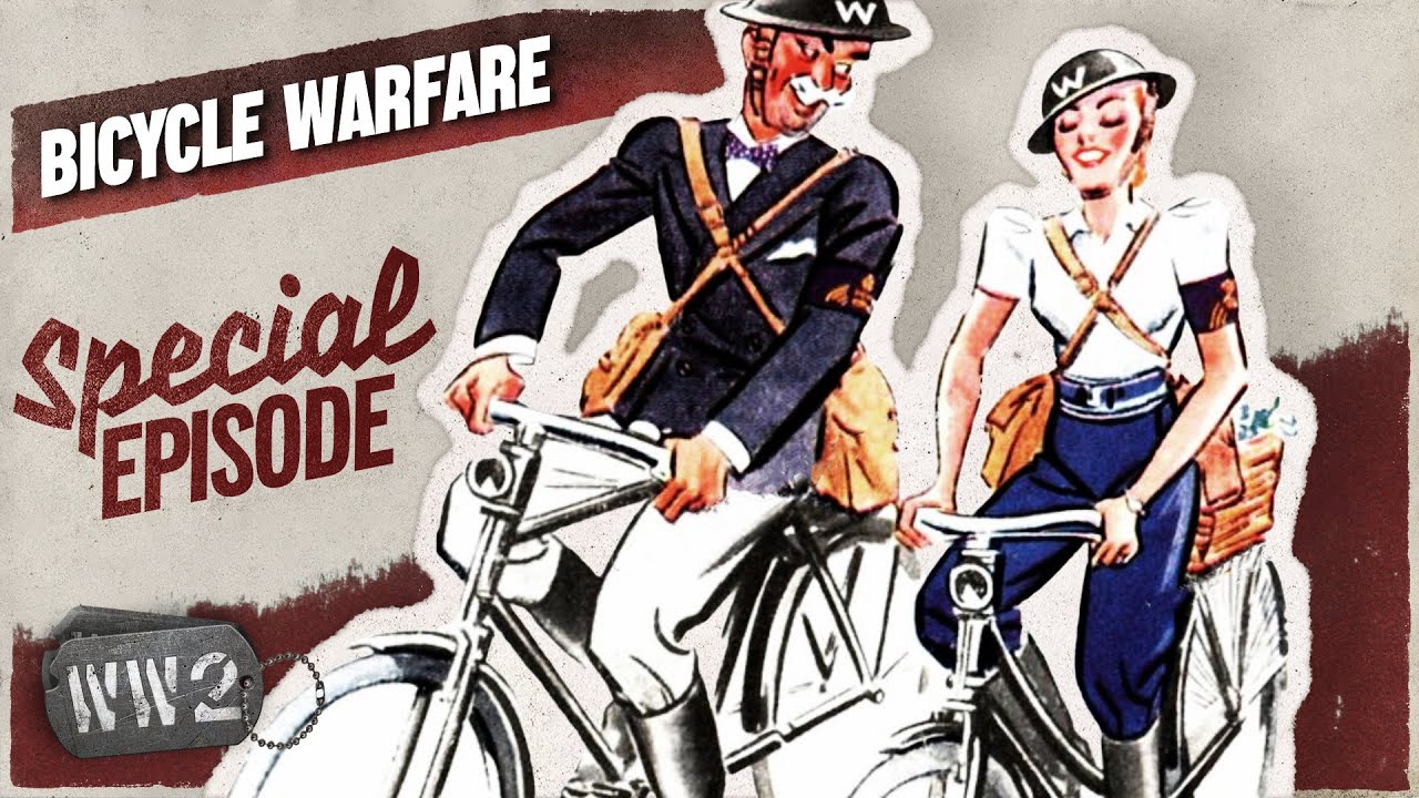 World War 2 Youtube Series - Bicycle - Can You Put a Gun on It? - WW2 Special