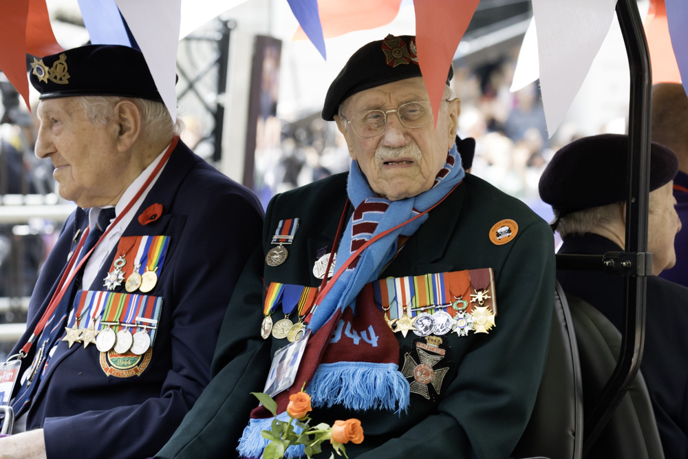 Fotoreportage Herdenking Capitulatie en Vrijheidsdefilé Wageningen 5 mei 2024