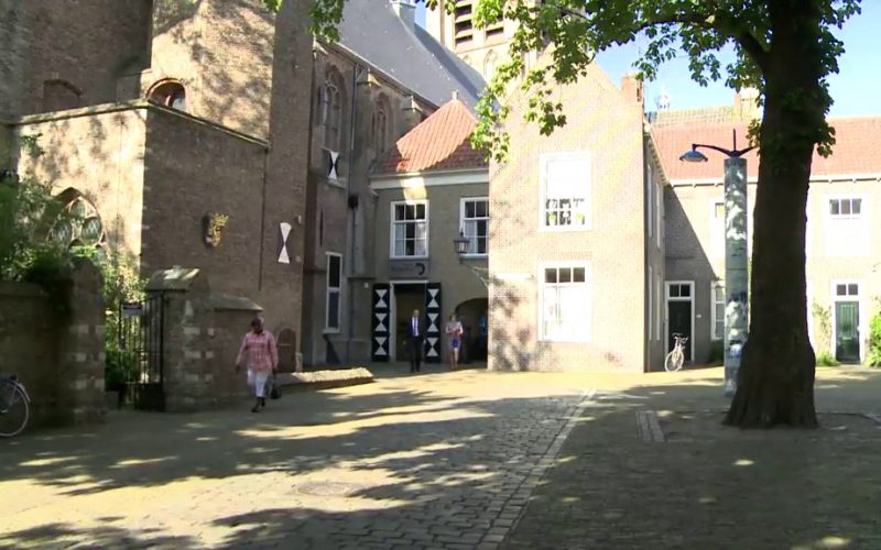 Tijdens WOII woonden er Rotterdamse vluchtelingen in het Prinsenhof
