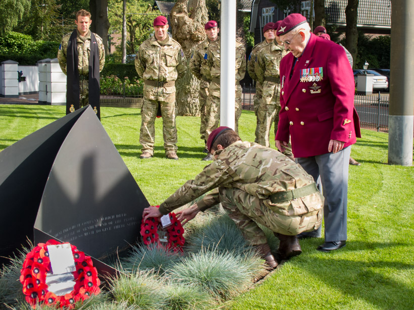 Herdenking monument 21st Independent Company