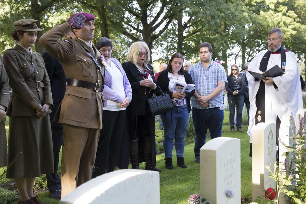 Photo Report Interment of ashes Arnhem veterans at Oosterbeek Cemetery