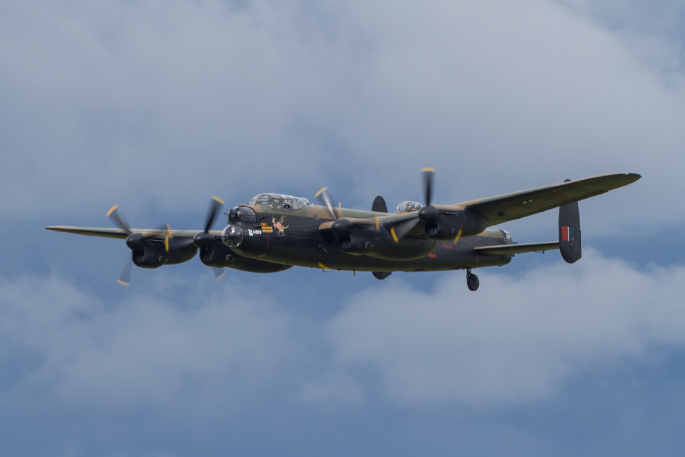 Flypasts Lancaster op 4 mei 2018