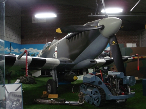 Zaterdag 4 maart Spitfiredag bij Luchtoorlog- en Verzetsmuseum CRASH 40-45