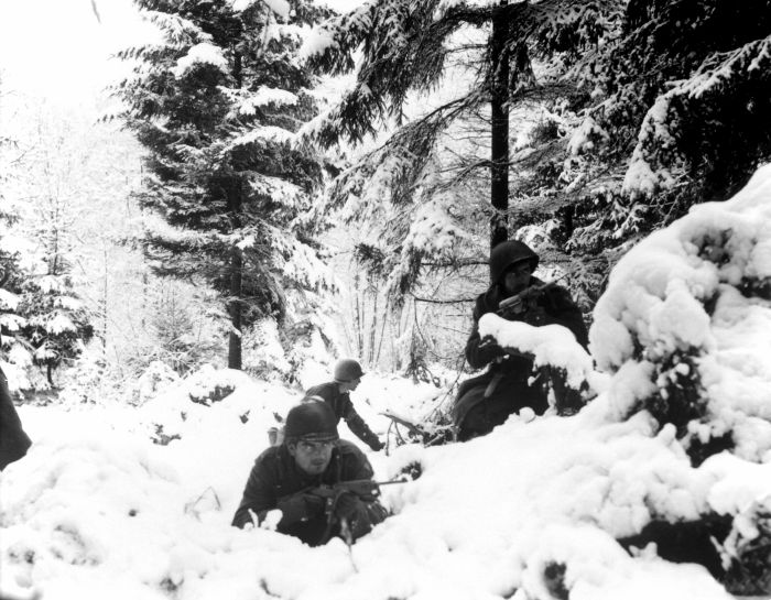 Duitsers en Amerikanen aten samen kerstmaal in 1944