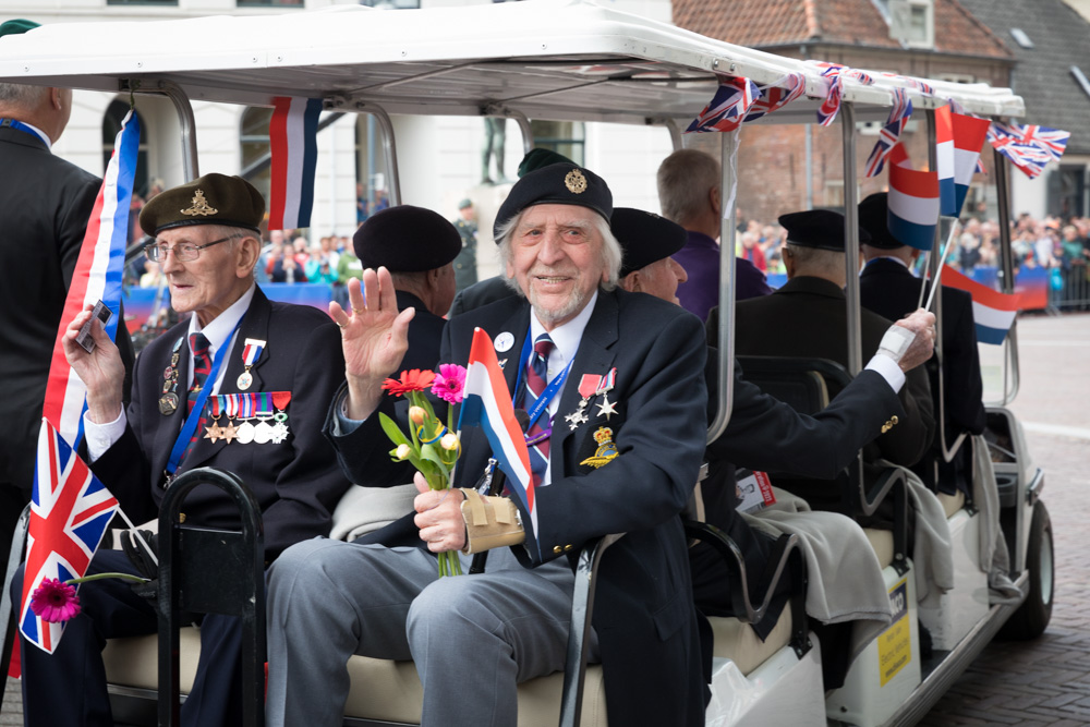 Fotoverslag Nationale herdenking bevrijding en defil 5 mei 2022 Wageningen