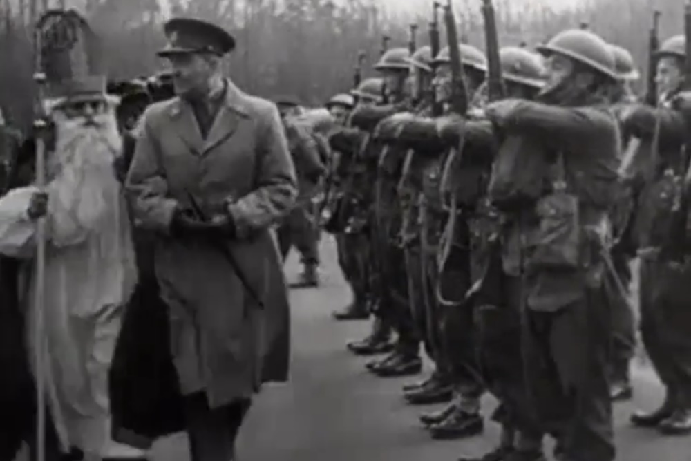 Sinterklaas, Kerstmis en Oude Jaar 1944 met de geallieerde troepen in de regio