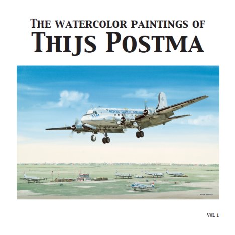 Boekpresentatie door Hoofddorpse luchtvaartschilder Thijs Postma