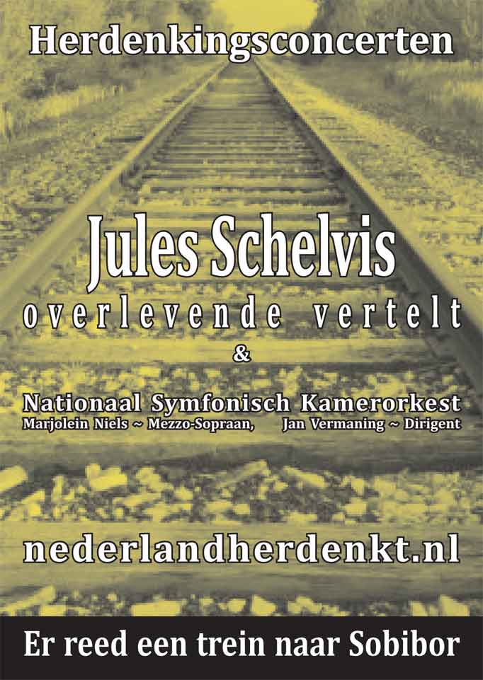 Verhaal Jules Schelvis staat centraal tijdens herdenkingsconcerten