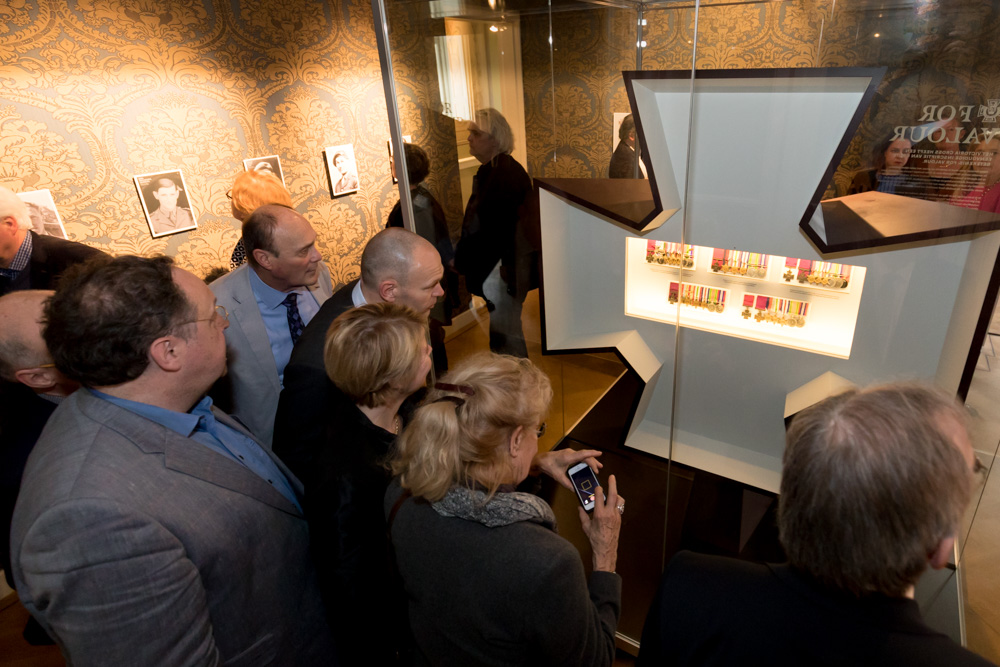 Fotoverslag opening tentoonstelling 'For Valour'