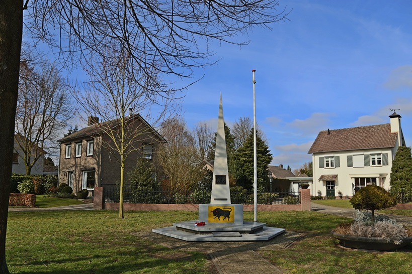 Correction liberation monument Stiphout