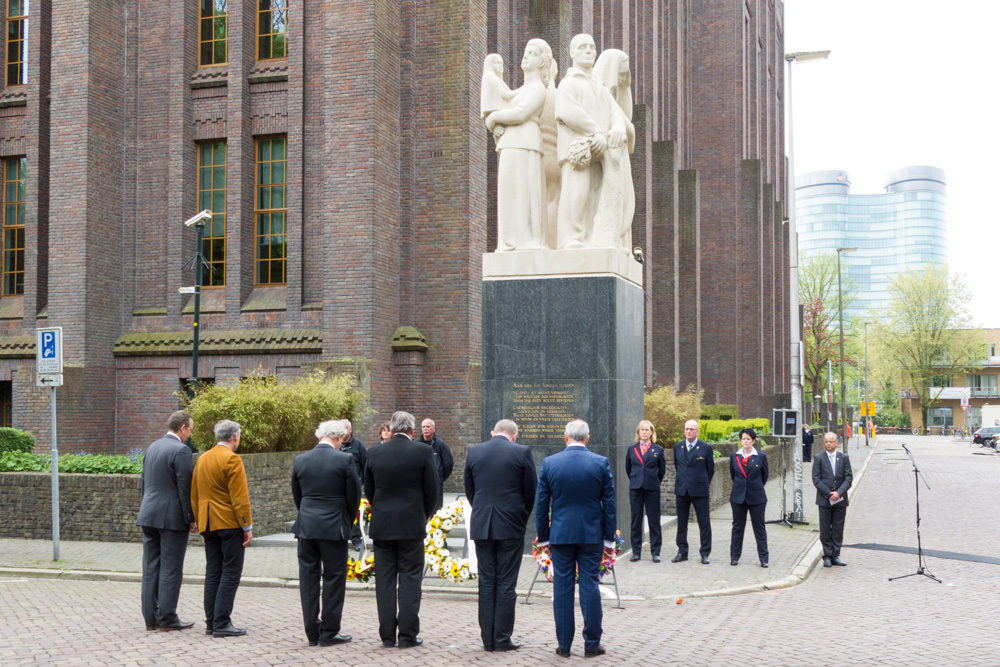 Kranslegging gevallen Spoorwegmedewerkers 2017