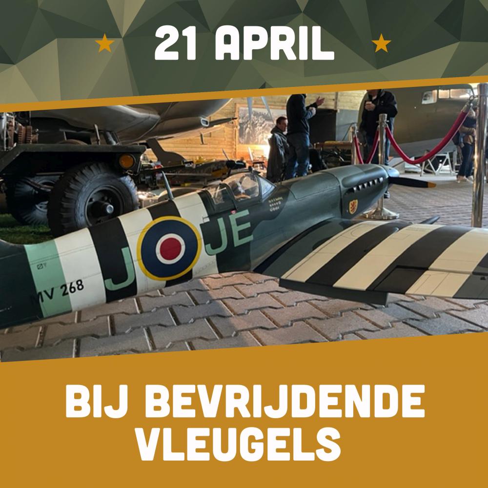 21 april: modelbouwdag in Museum Bevrijdende Vleugels
