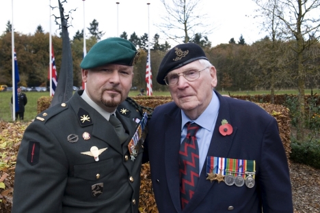 Herdenking met Duitse en Geallieerde veteranen 17-11-2016