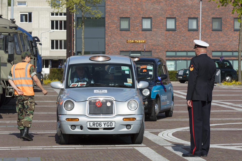 Fotoverslag Britse veteranen in Nederland aangekomen