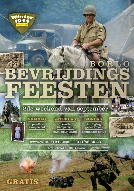 Bevrijdingsfeesten Borlo op 7 en 8 september 2013