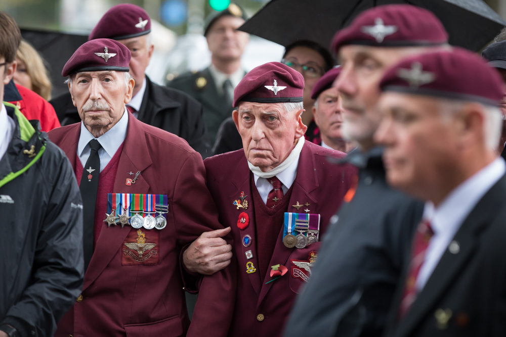 Fotoreportage herdenking 10e Bataljon Parachute Regiment