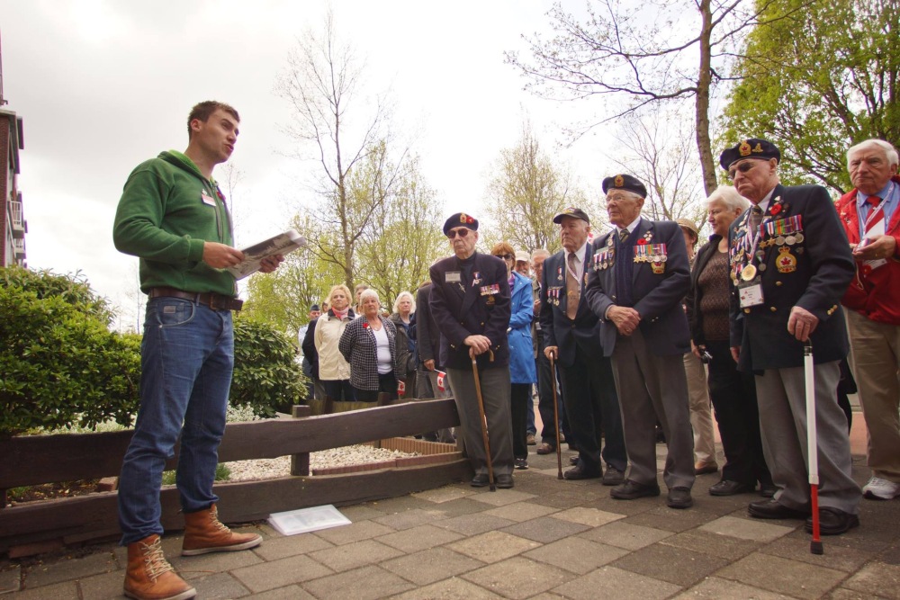 Hoe battlefield-gids Jol Stoppels 75 jaar vrijheid beleefde in coronatijd