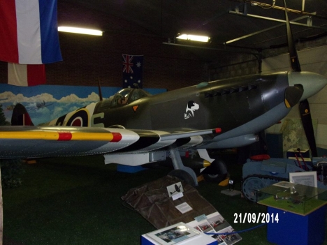 Spitfiredag bij het Luchtoorlog- en Verzetsmuseum CRASH ’40-’45 op 7 maart 2015