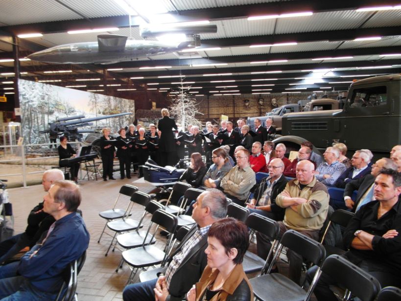 Opening nieuw paviljoen in Oorlogsmuseum Overloon