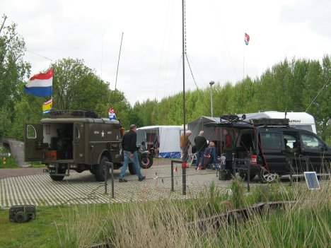 Radio-zendweekend op 24 en 25 mei 2014 bij het Luchtoorlog- en Verzetsmuseum CRASH ’40-’45