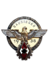Gau Overwinnings Badge 1938