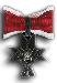 Red Zeljeni Trolist First Class Cross with Oak Wreath