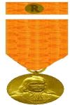 De Ruyter-medal in gold