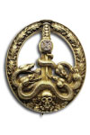 Anti-Partisan Badge in Gold with Diamonds