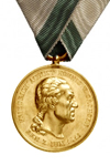 Gouden Medaille van Verdienste van de Koninklijke Saksische Orde van Verdienste