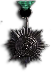 Ostvolk Medal 2nd Class in Bronze with Swords