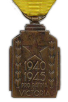 Medaille van de Koloniale Inspanning voor de Oorlog 1940 – 1945