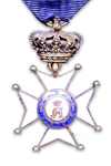 Ridder met Kroon in de Civiele en Militaire Orde van Adolf Nassau