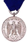 Long Service Medal 4th Class, 4 Years