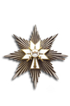 Kruis der 1e Klasse met Zwaarden en Ster in de Orde van de Kroon van Koning Zvonimir