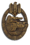 Tankgevecht Badge (zonder getal)