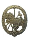 German Horsewagon Drivers Decoration in Bronze