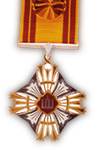 Officer's Cross to the Order of the Lithuanian Grand Duke Gediminas