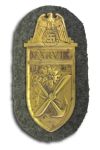 Narvikschild in Goud