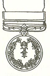 Eremedailles van Japan