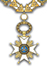 Triju Zvaigznu ordenis - 1st Class with Chain
