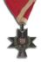 Red Zeljeni Trolist Fourth Class Cross with Oak Wreath