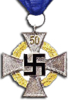 Faithfull Service Award Special Grade 50 years