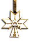 Kruis der 1e Klasse met Zwaarden in de Orde van de Kroon van Koning Zvonimir